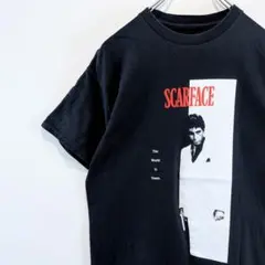 US古着 SCARFACE スカーフェイス ムービーTシャツ アル・パチーノ 黒