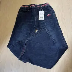 【新品、未使用、タグ付き】ミキハウス　デニム　130cm