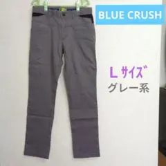 BLUE CRUSH ブルークラッシュ⭐Ｌサイズ グレー系⭐ゴルフメンズパンツ