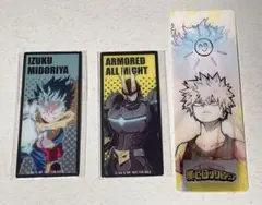 僕のヒーローアカデミア ヒロアカ　ブックマーク おまけ　3点セット