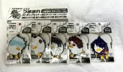 【未開封品】銀魂 つままれシリーズ ストラップ 5個セット