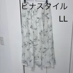 ヒナスタイル　hina style ひなさん　ロングフレアスカート　LL XLのサムネイル