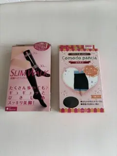 SLIMWALK スリムウォーク 美脚ハイソックス&腹巻き