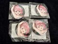 にじさんじ×スト6コラボ 笹木咲 缶バッジ 4個セット