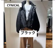 最終値下げ！CYNICAL タフタサーモライトマウンテンパーカー　ブラック