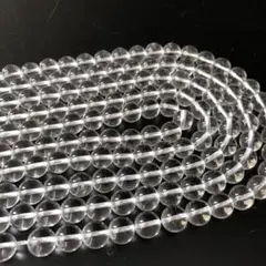 水晶 8mm 連売り ブレスレット2本分