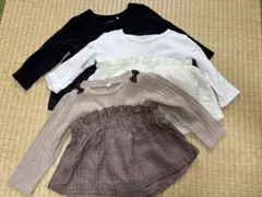 西松屋　長袖トップス 3点セット