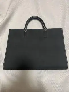 美品/タグ付】BONIA ボニア モノグラム レザー トートバッグ A4可 黒 