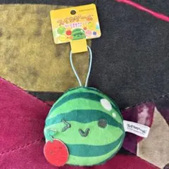 スイカ ゲームぬいぐるみ ストラップ