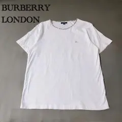 BURBERRY LONDON バーバリーロンドン ノバチェック半袖Tシャツ 白のサムネイル