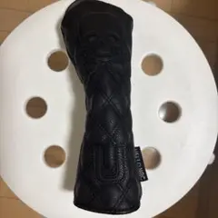スカルデザイン ヘッドカバー ブラック