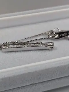 K18WGダイヤゴールドネックレス