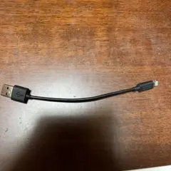 【iPhone用】充電ケーブル 約10cm ブラック