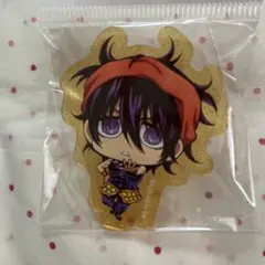 【中古】ジョジョの奇妙な冒険　黄金の風　ちみキャラ　アクリルバッジ　ナランチャ