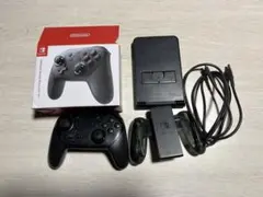 Switch 純正プロコン スタンド 充電グリップまとめ売り