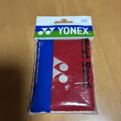 YONEX 抗菌リストバンド ルビーレッド