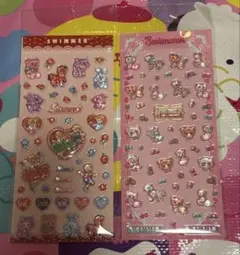 スイマーPVC 立体シール【SWIMMER】2枚セット O