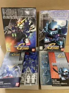 W-GundamZeroCustom/MS-07B3GoufCustom セット