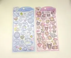 うるちゅるポップシール　サンリオキャラクターズ　シナモンロール　2枚セット