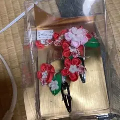 七五三　摘みかんざし髪飾り　七歳で使えます。