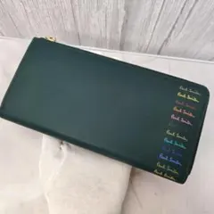 未使用品　ポールスミス 長財布 L字ラウンドファスナー マルチカラー ロゴ