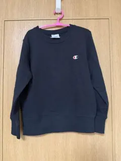 新品Champion 黒 トレーナー