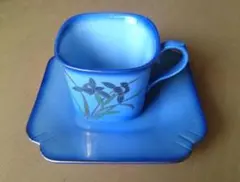 九谷焼　コーヒーカップ&ソーサー　4客セット