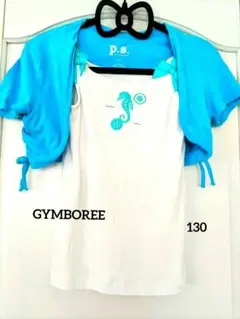 【値下げ✨】GYMBOREE タンクトップ ボレロ付き　130のサムネイル