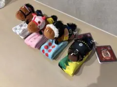 競走馬 ぬいぐるみ 4種セット サラブレッドコレクション
