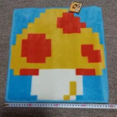 スーパーマリオ ドットデザインマット 40cm