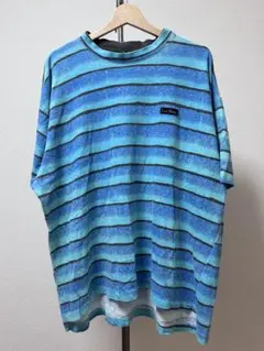 90s USA製 ローカルモーション ボーダー Tシャツ LocalMotionのサムネイル