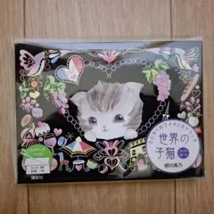 世界の子猫 スクラッチアート 7枚入り
