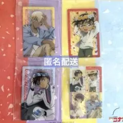 名探偵コナン 花冠　クリアカードセット　4枚