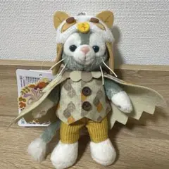 新品タグ付 秋のぼうけん ダッフィー &フレンズ ぬいぐるみバッジ