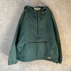 90s L.L.BEAN アノラックパーカー　Sサイズ ゆったり　グリーン