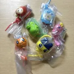 【新品・未開封】たまごっち カラフルマルチチャーム 全6種 ガチャガチャ