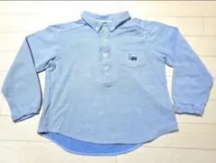 familiar ポロシャツ 120 ライトブルー