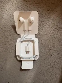 Apple純正イヤホン・ケーブルセット　Lightning