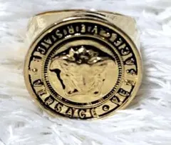 VERSACE メデューサ リング ゴールドのサムネイル