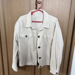 コーデュロイ ジャケット GU ボタン付き