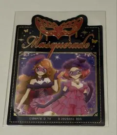 アイカツ！モバイルステッカーコレクション シークレット マスカレード ミヤ ヒメ