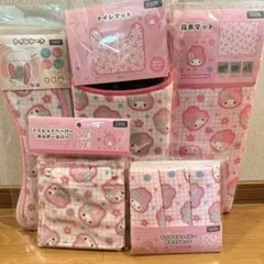 【新品】マイメロ　吸水マット　マイクロファイバー布巾　トイレマット