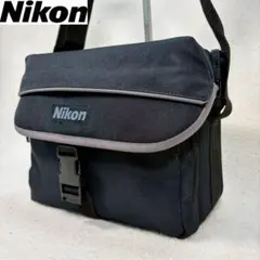 【美品✨】ニコンカメラバッグ 一眼レフ用　ショルダー 仕切り付き カメラケース
