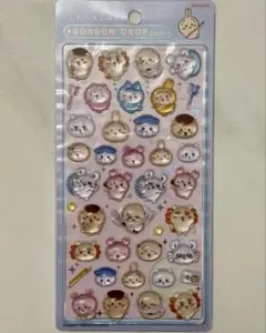 【国内正規品】ちいかわ みんなポーズ ボンボンドロップシール
