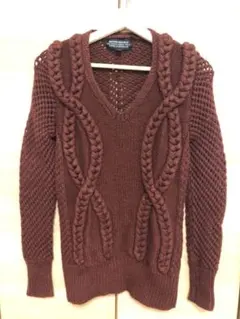 ★しんげつ様専用★BANANA REPUBLICカシミア100％ケーブルセーター