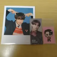 向井康二 フォトカード ステッカーセット SnowMan カレンダー CD 特典