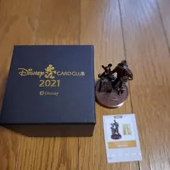 Disney 2021 CARD CLUB ミッキー フィギュアパートナーズ像