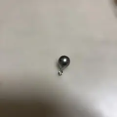 黒真珠シルバー チャーム