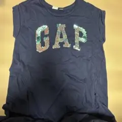 GAP ネイビー ノースリーブ Tシャツ XXL