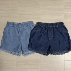 デニム ショートパンツ